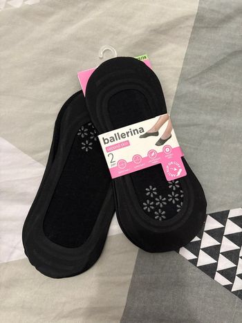 4 paires de chaussettes pour ballerines ou baskets basses