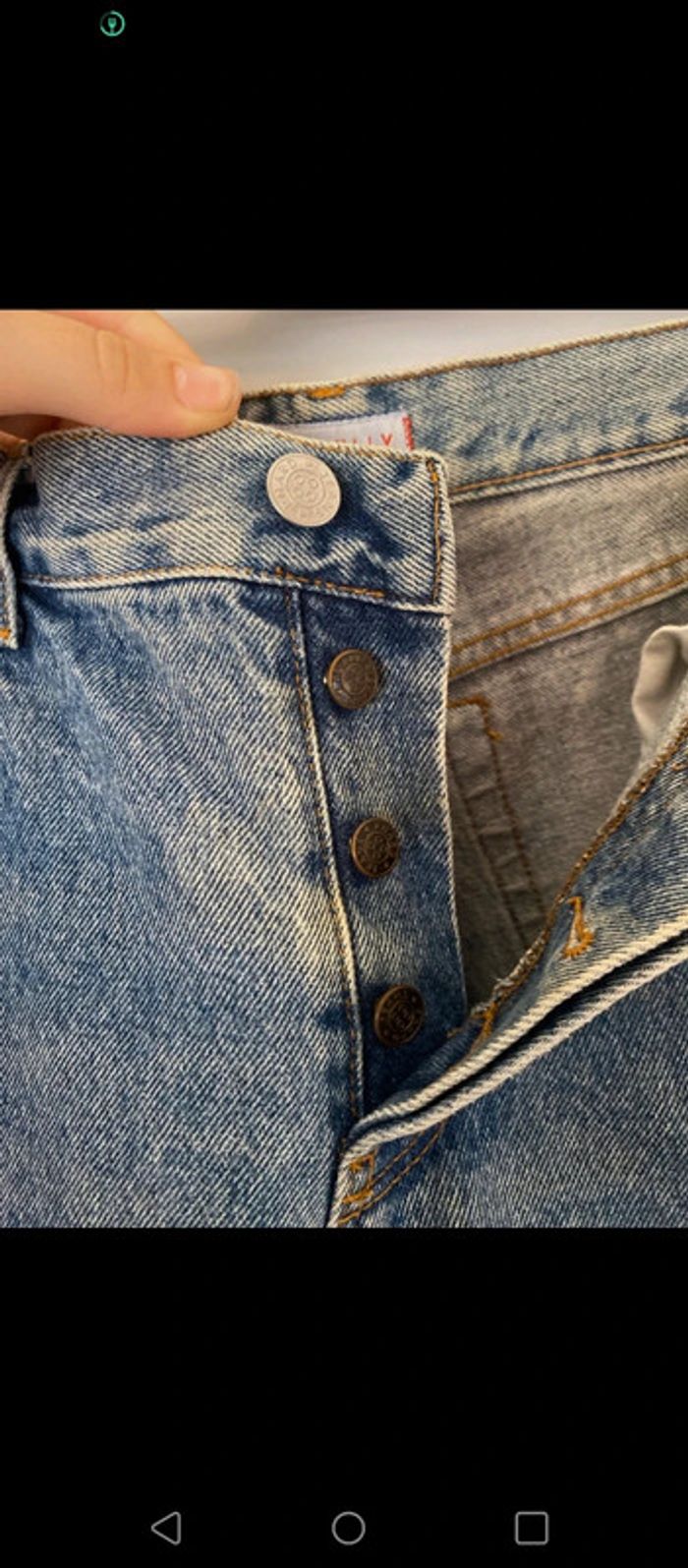 Jeans vintage brut phard kelly 100% coton - photo numéro 3