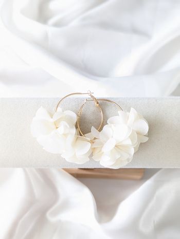Boucles d'oreilles fleurs