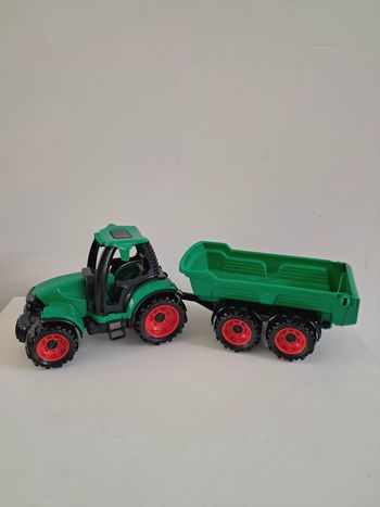 Jouet tracteur et remorque