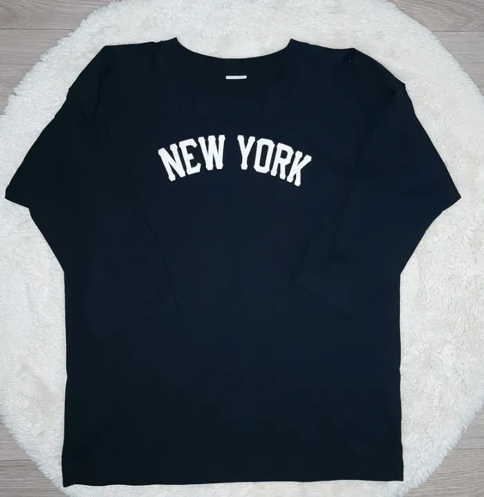 Sweat shirt manches 3/4 Champion femme taille M en très bon état