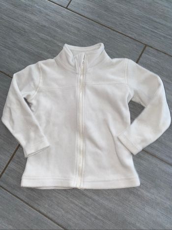 Gilet polaire 4 ans