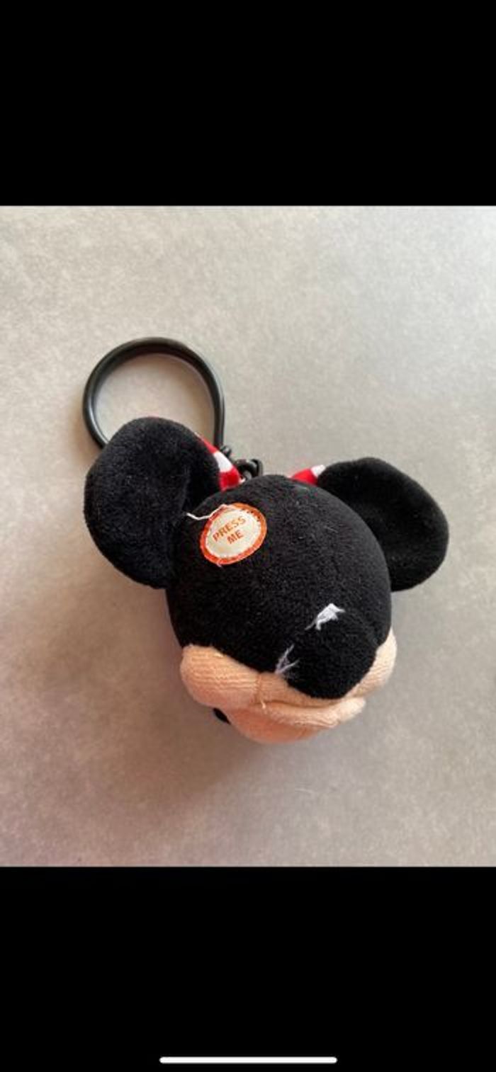 Porte clé Minnie en peluche Disney - photo numéro 7