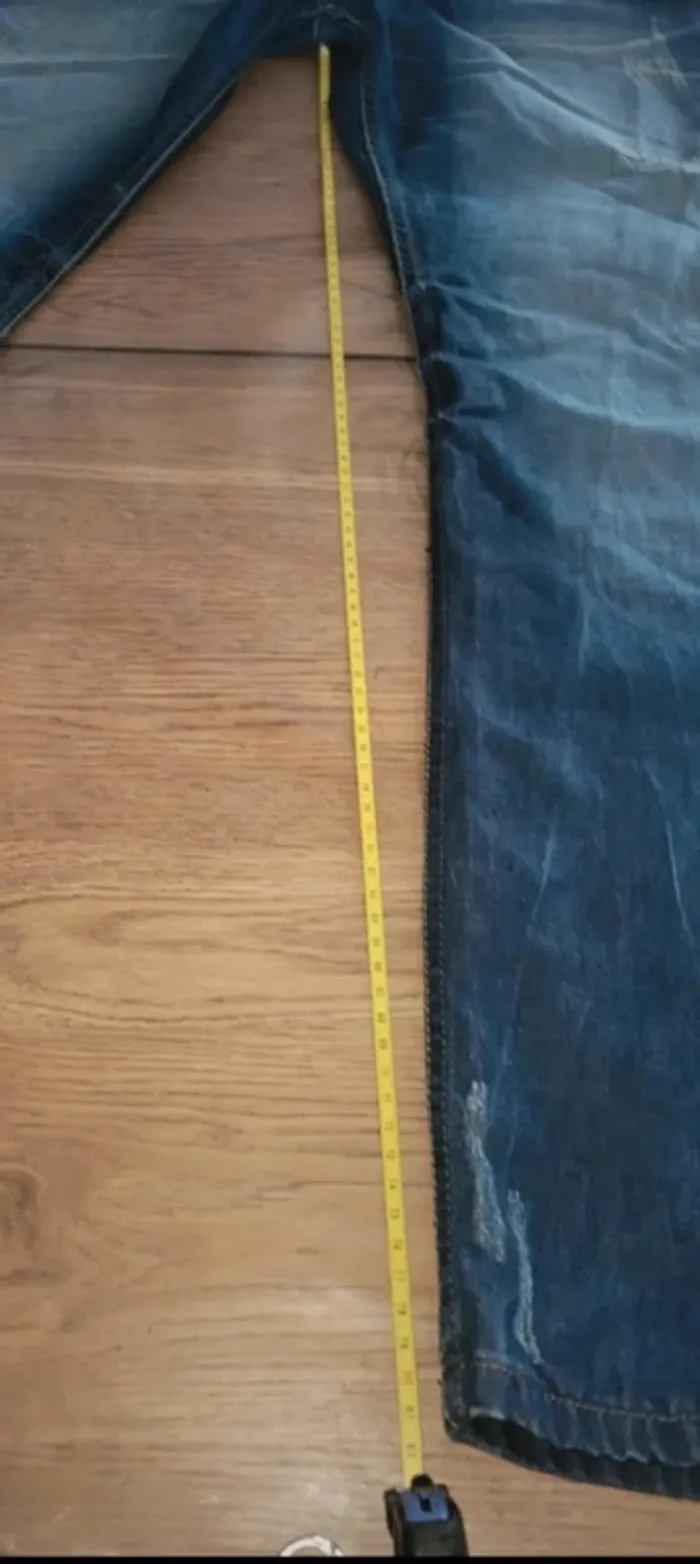 Jeans homme neuf Justing effet usé - photo numéro 6