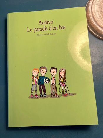 Livre Audren Le paradis en bas  L'école des loisirs