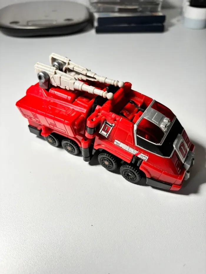 Action figure figurine robot Power Rangers Turbo Deluxe Rescue Megazord - photo numéro 2