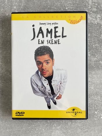 DVD spectacle humour, comique Jamel en scène en français.