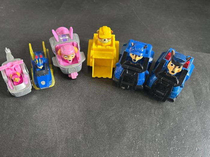 Lot mini véhicule Paw patrol