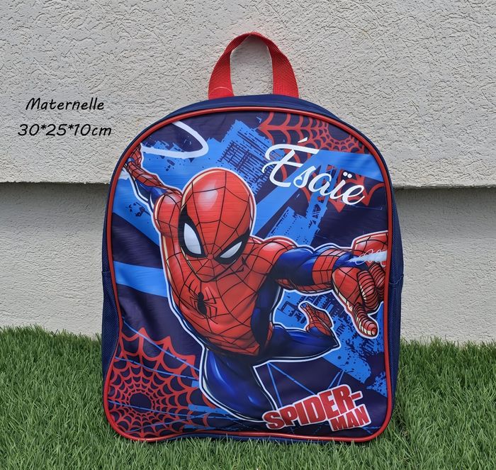Sac maternelle spiderman