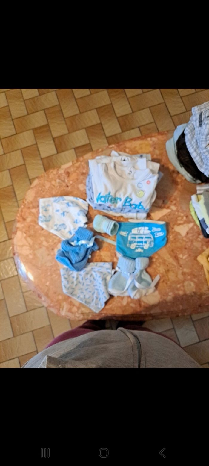Lots vêtements garçons naissance