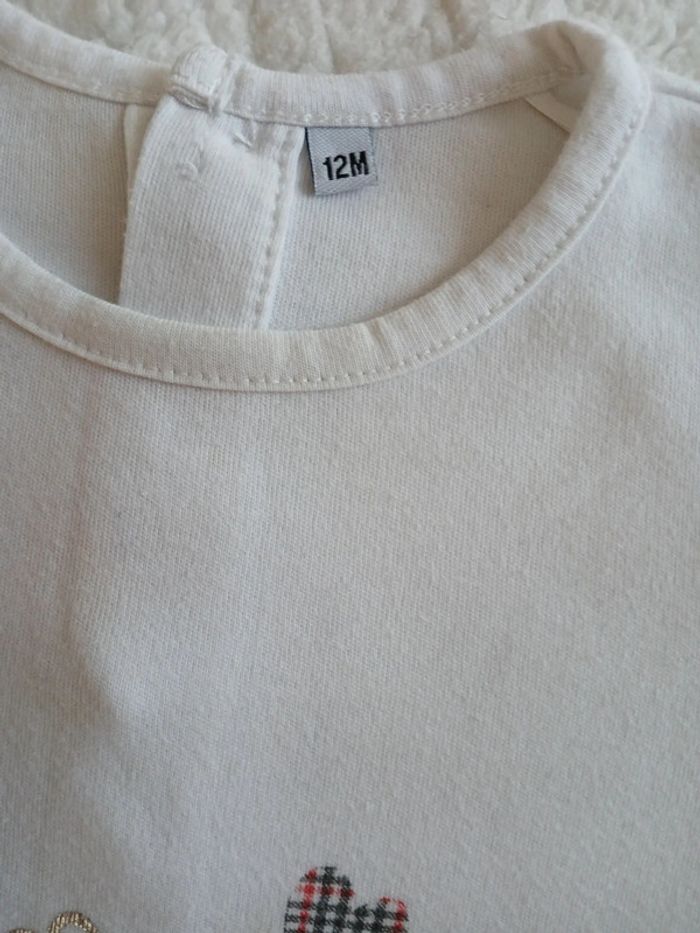 Ensemble Tee-shirt et legging taille 12 mois - photo numéro 3