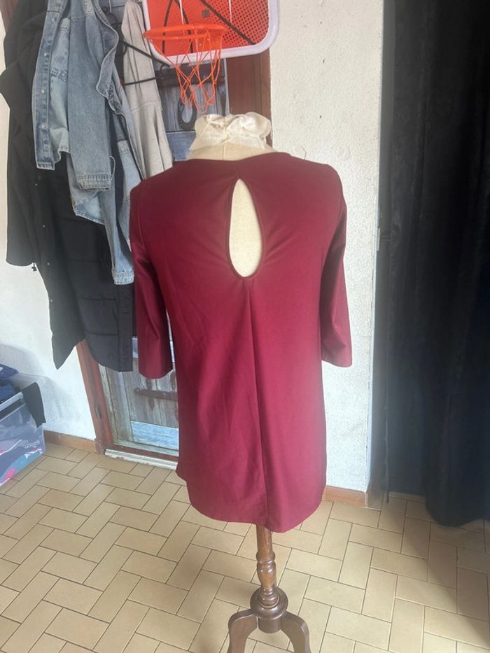 Jolie robe Bordeaux Mango - photo numéro 2