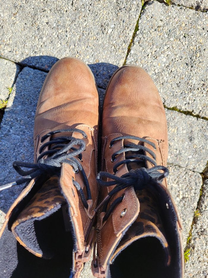 Bottines marron léopard Tom Tailor T39 - photo numéro 10