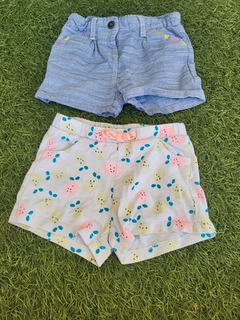 Lot short 18 mois