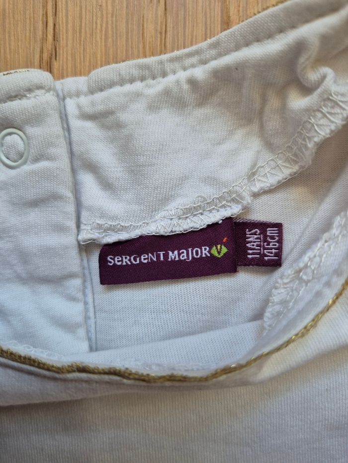 Tshirt 11 ans Sergent Major - photo numéro 4