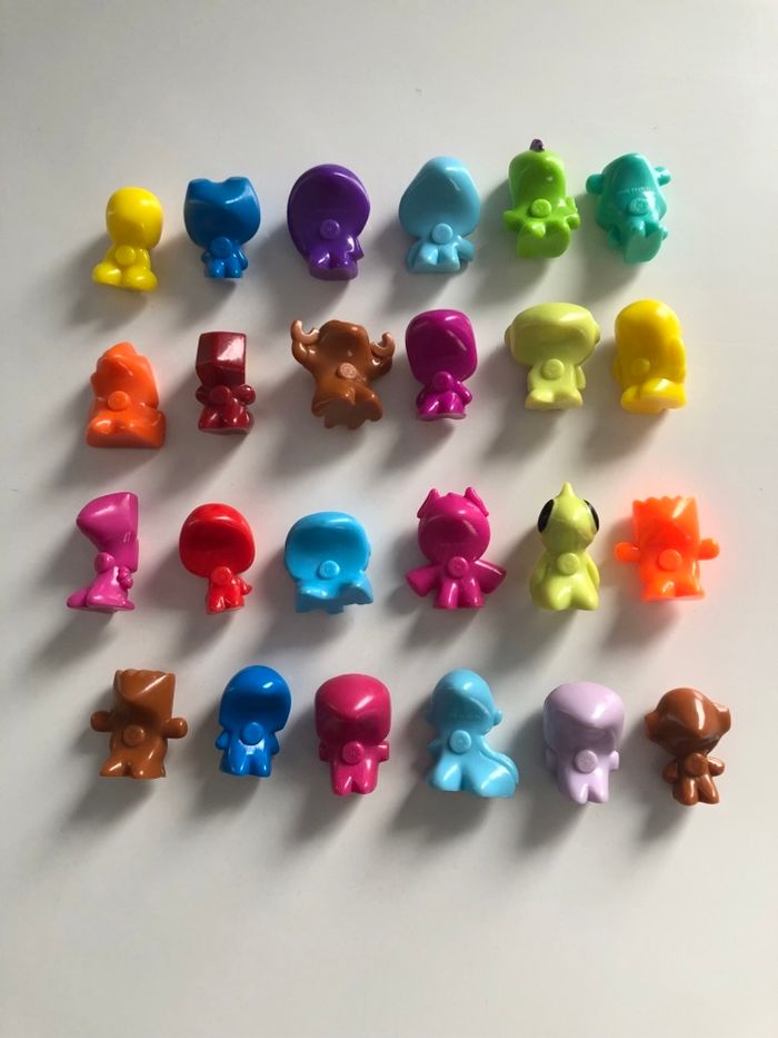 Lot 24 figurine gogo’s crazy bones original magic box ancien collection cadeaux Noel calendrier avant jeux - photo numéro 3
