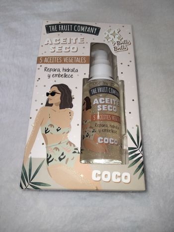 Huile sèche scintillante Coco the fruit company