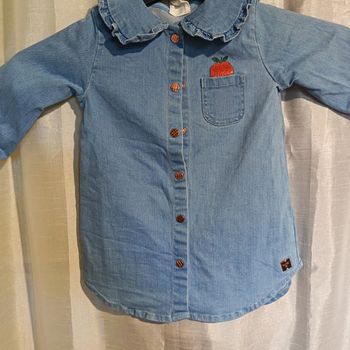 robe en jean de Carrément Beau 1 an réf 66 A3