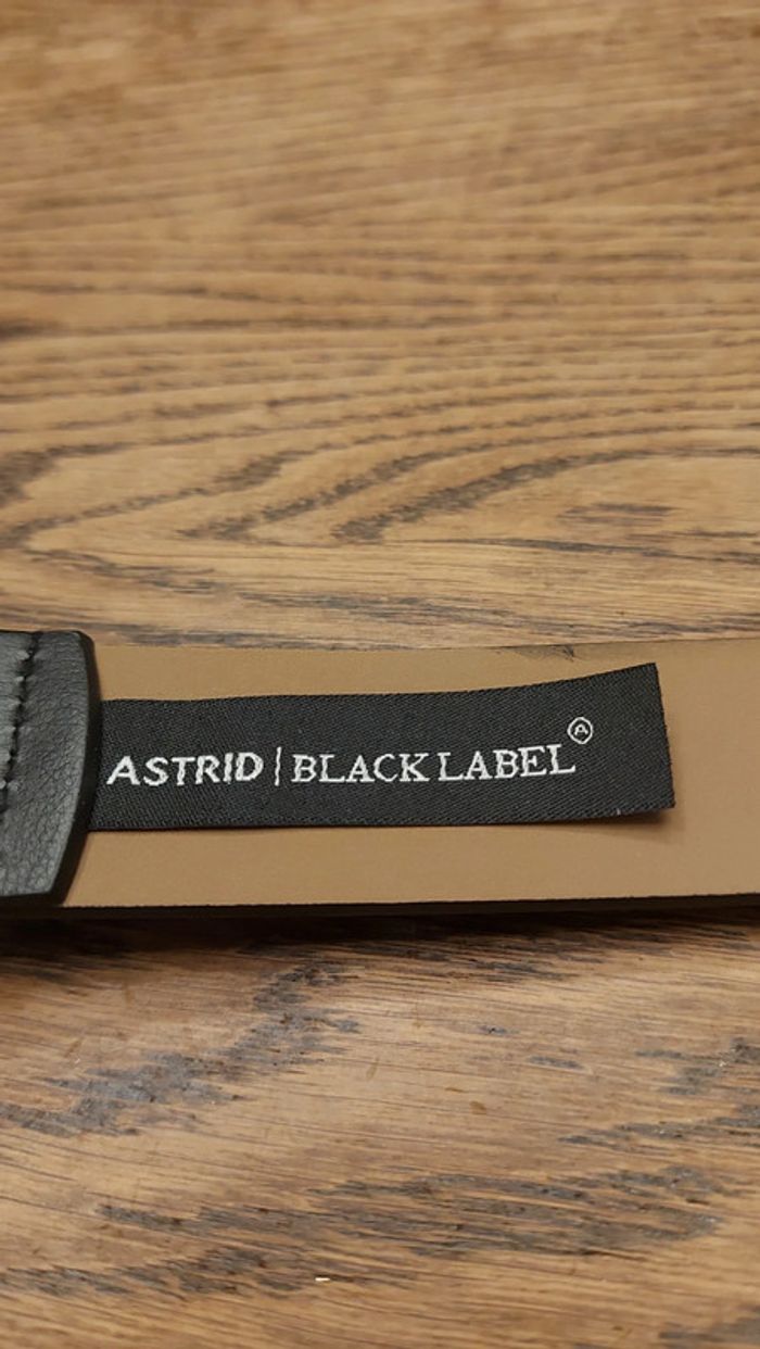 Ceinture Astrid Black Label noire 70cm - photo numéro 6