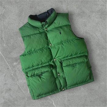 Manteau | Veste Ralph Lauren réversible sans manche Verte