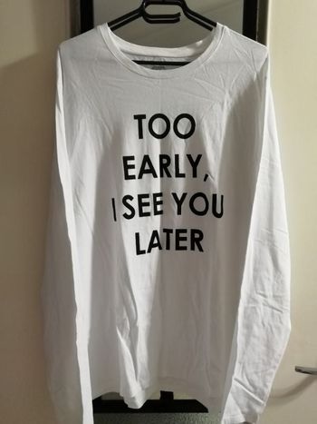 Tee-shirt homme manches longues NEUF jamais porté