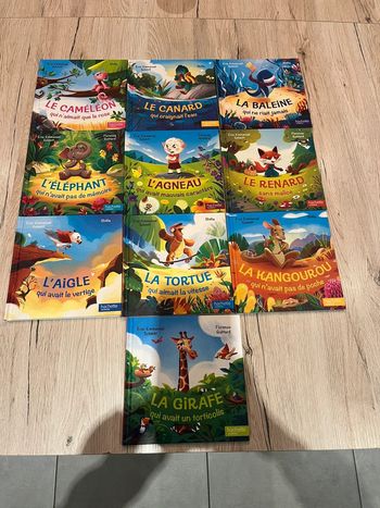 Lot de 10 livres Mac do contes d'animaux étonnants