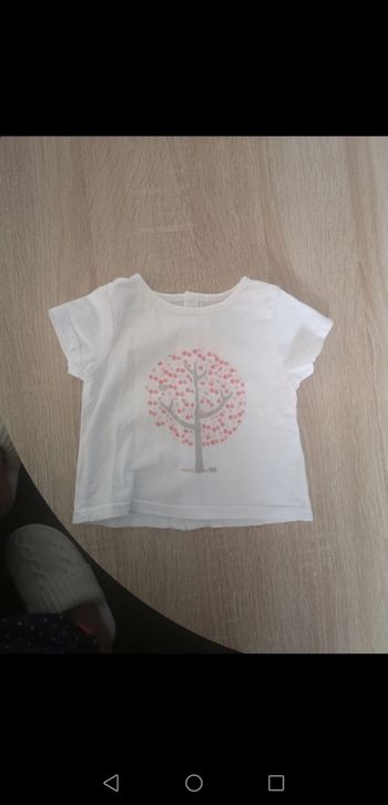 Tee shirt bébé fille obaïbi