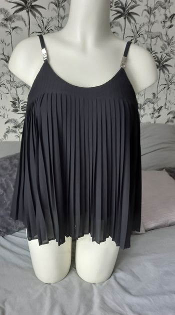 Débardeur noir Nathalie Chaize