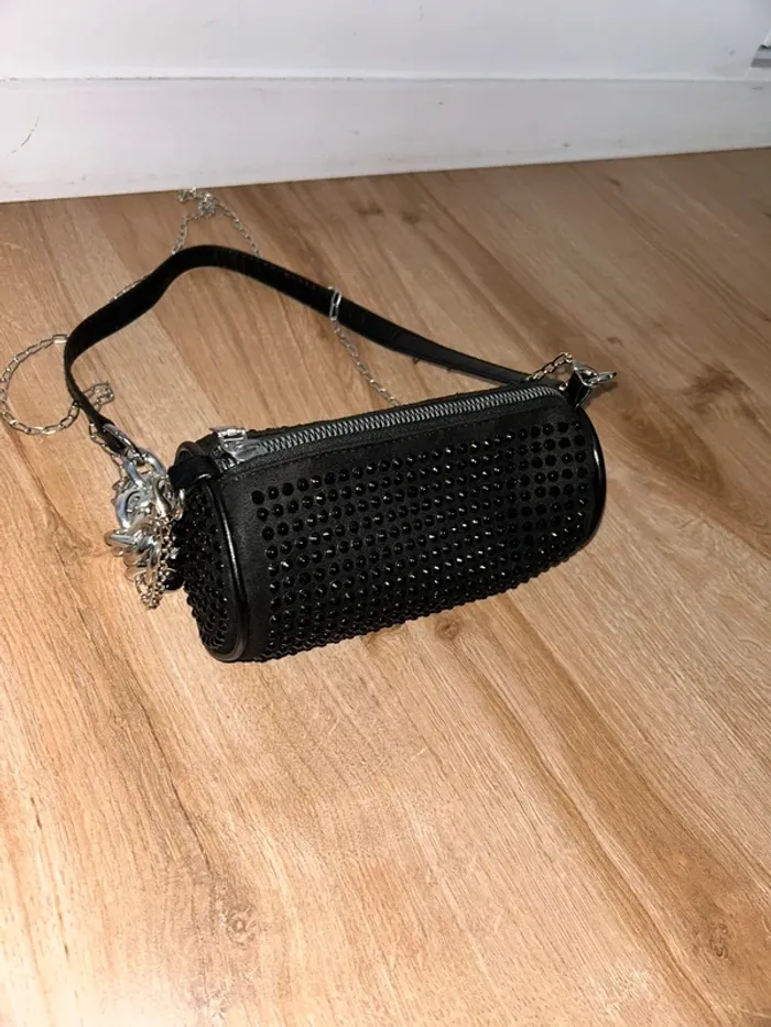 Sac à bandoulière à strass - photo numéro 2