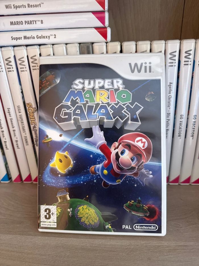 Super Mario galaxy jeu Wii