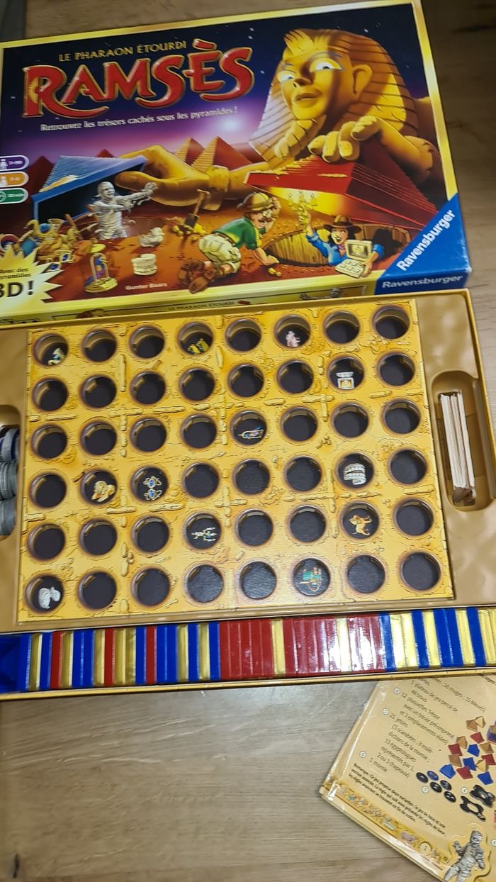 Jeu de société Ramsés Le Pharaon Étourdi des éditions Ravensburger - photo numéro 2