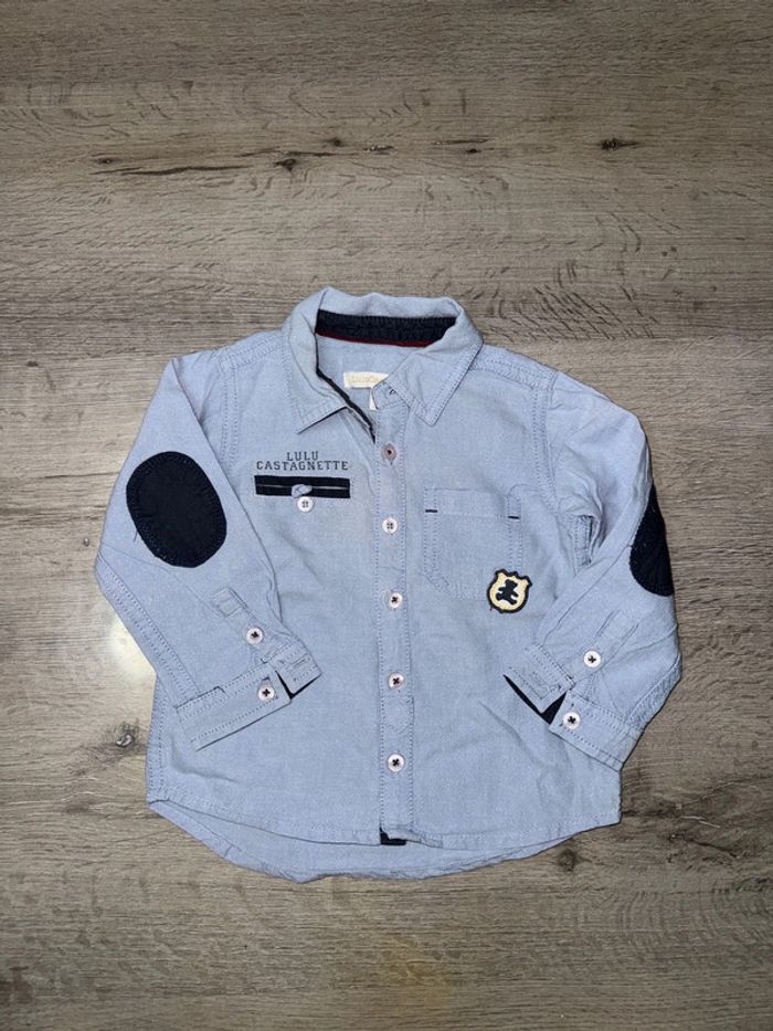 Chemise Lulu castagnette 12 mois