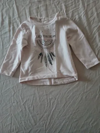 Tee-shirt manches longues 12 mois