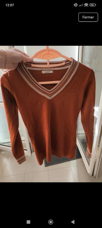 Pull marron