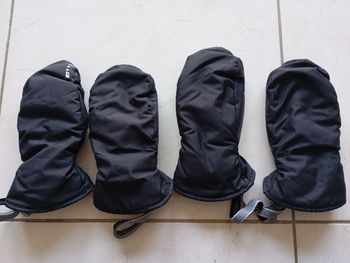 Lot de moufles gants ski neige 6-8 ans mixte