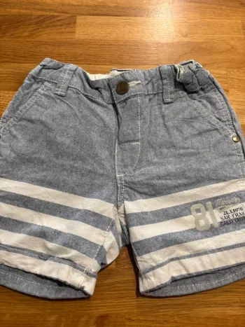 Short H&M 12/18 mois 86 cms garçon
