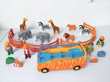 PLAYMOBIL 123 Bus Zoo Animaux Safari 🐘🦒