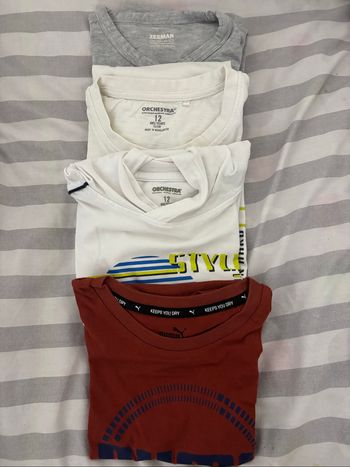Lot de tee short manches longues