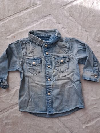 Chemise en jeans