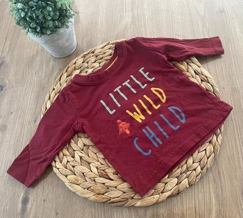 T-shirt 0-3 mois manches longues