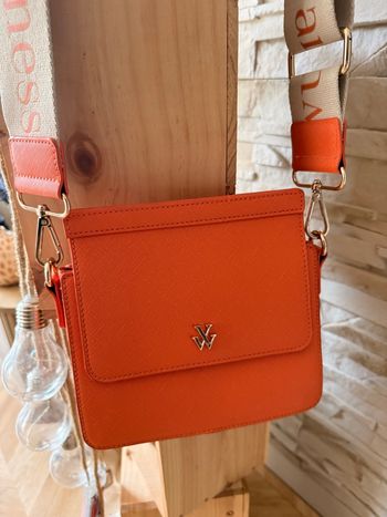 Sac à main orange Vanessa wu