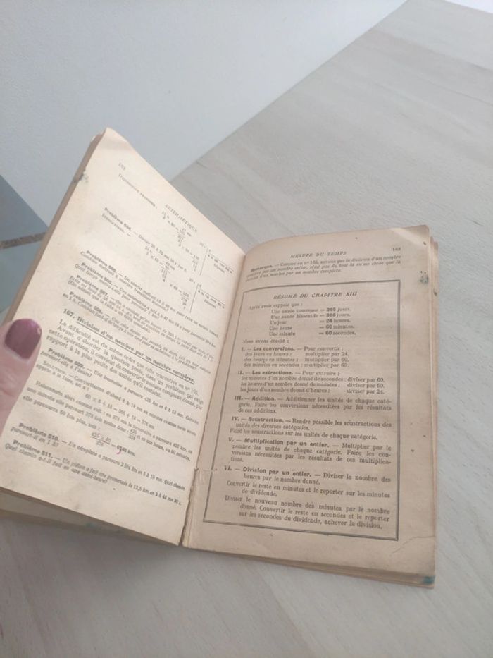 Livre ancien arithmétique classe de sixième Desbats Durand 1949 - photo numéro 11