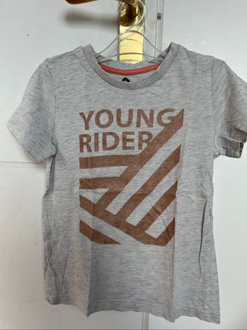 T-shirt Z Kids gris rider orange 5A TBE
