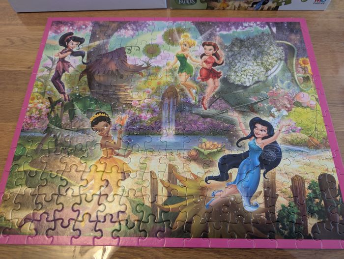 Puzzle Disney Fairies complet 200 pièces MB Puzzles - photo numéro 2