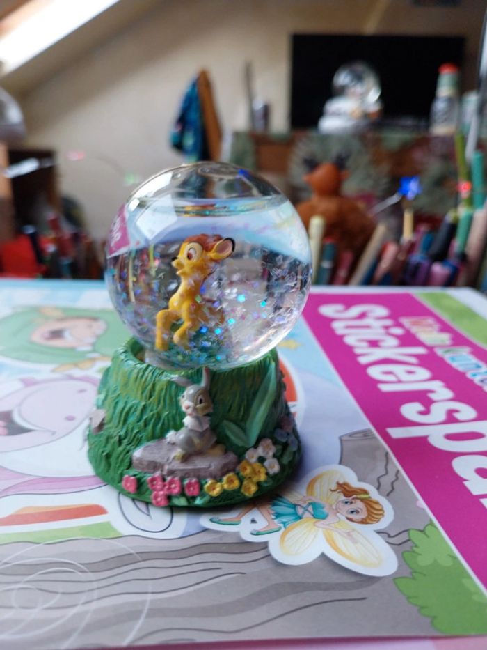 Snowglobe disney bambi - photo numéro 2