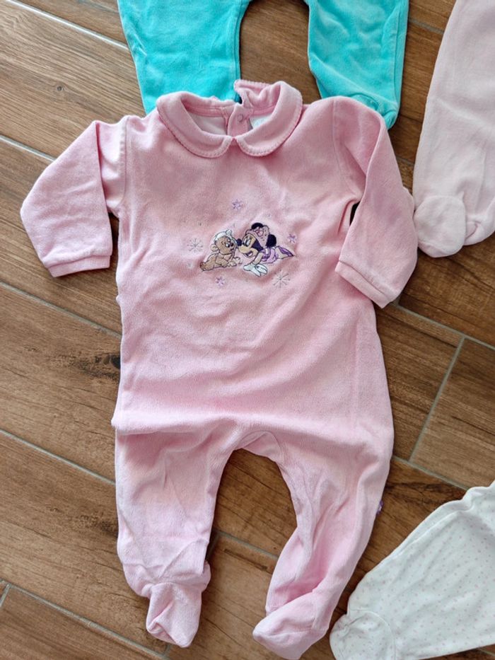 Lot 6 pyjamas fille 9/12 mois. - photo numéro 14