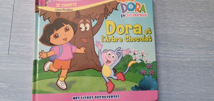 Livre tirette Dora et l'arbre chocolat - photo numéro 2