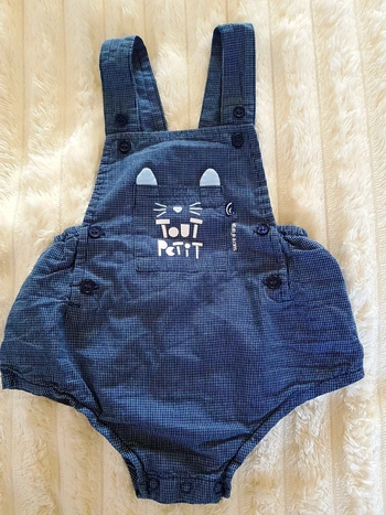 Barboteuse garçon ou fille 3/6 mois