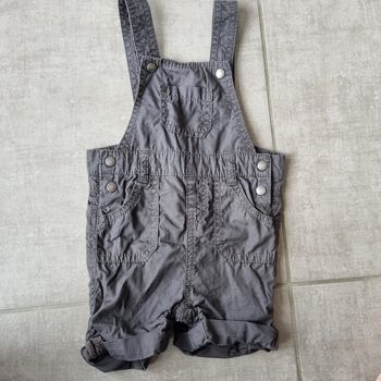 Salopette short, 9 mois