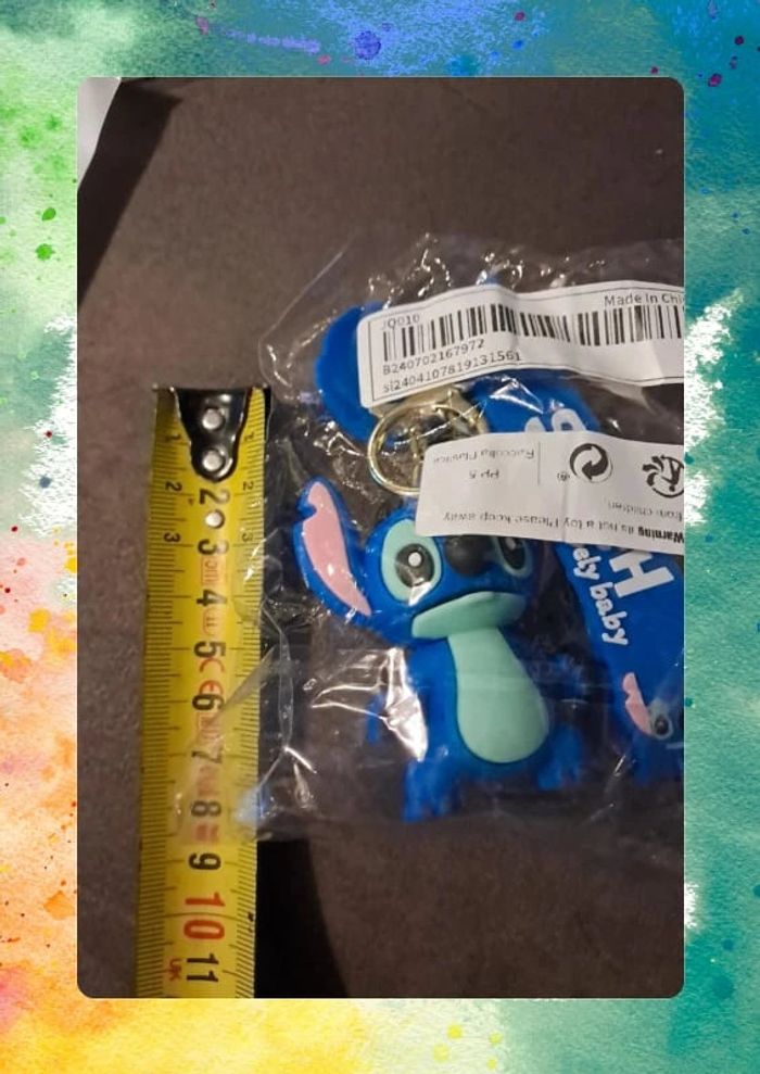 Porte-clé Stitch - Neuf - Figurine 6 cm - photo numéro 4